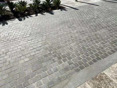 Crushed Granite With Pavers Freo Stone Granite Pavers