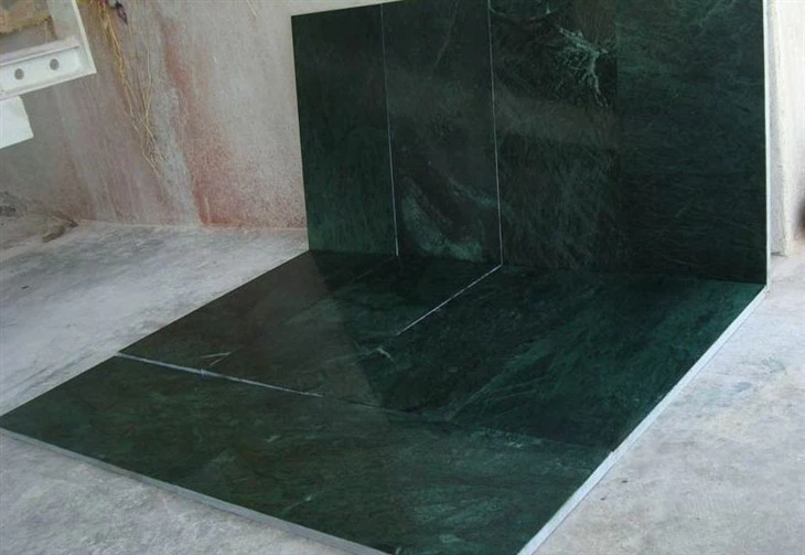 empress green marble slab
